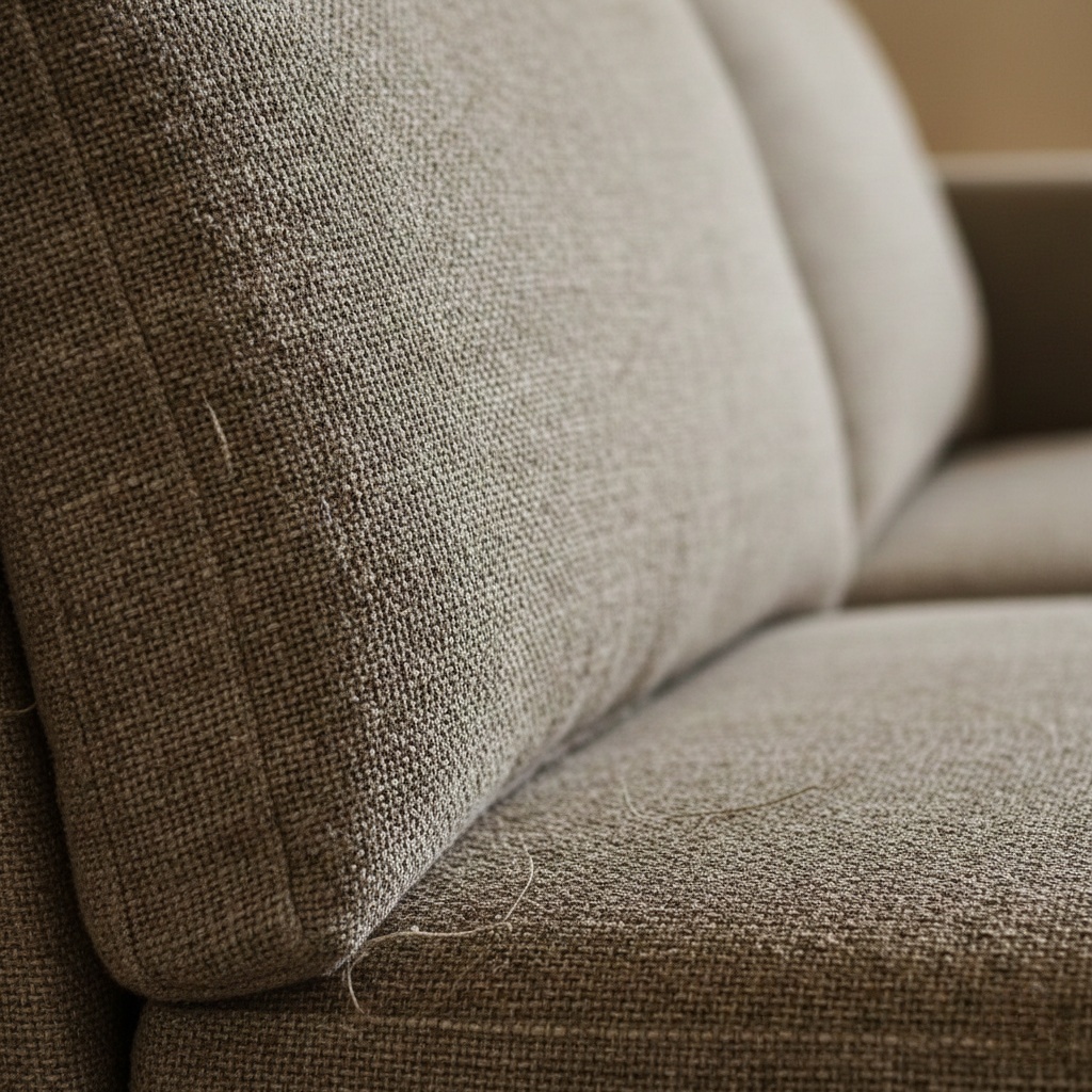 Перетяжка мебели. Рогожка.